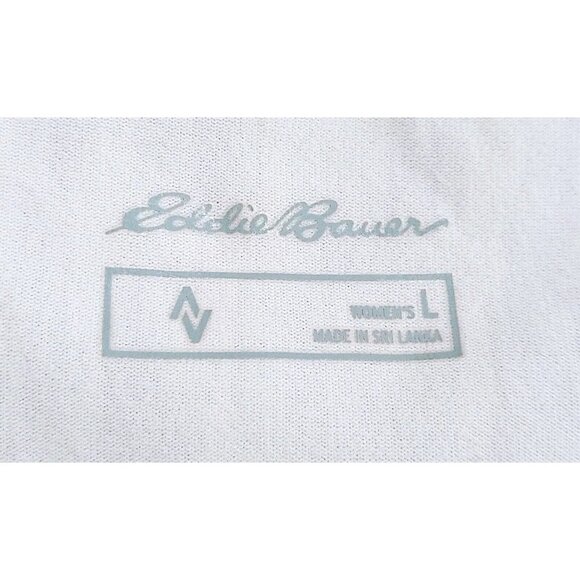 Eddie Bauer Wrap Dress V Neck Sleeveless Tie Dye Women's  Large NEW - Picture 4 of 5